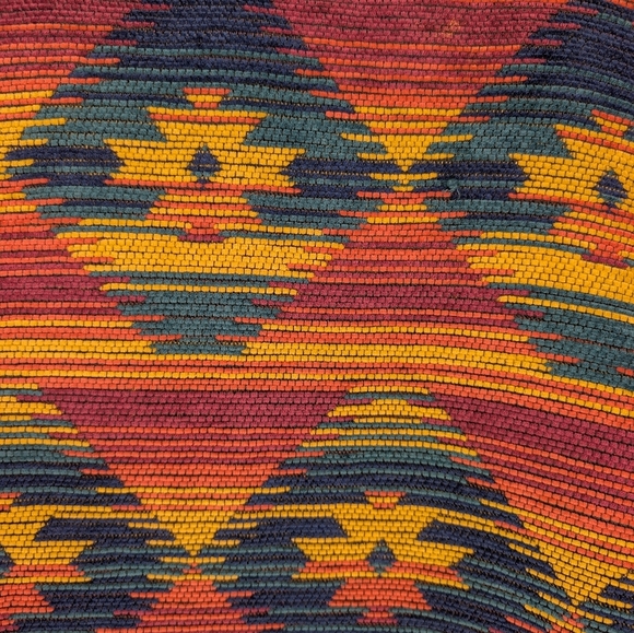 Vintage Alfred Dunner Women 14 Aztec Soft Button Down Blazer Jacket Multicolour - Picture 13 of 13